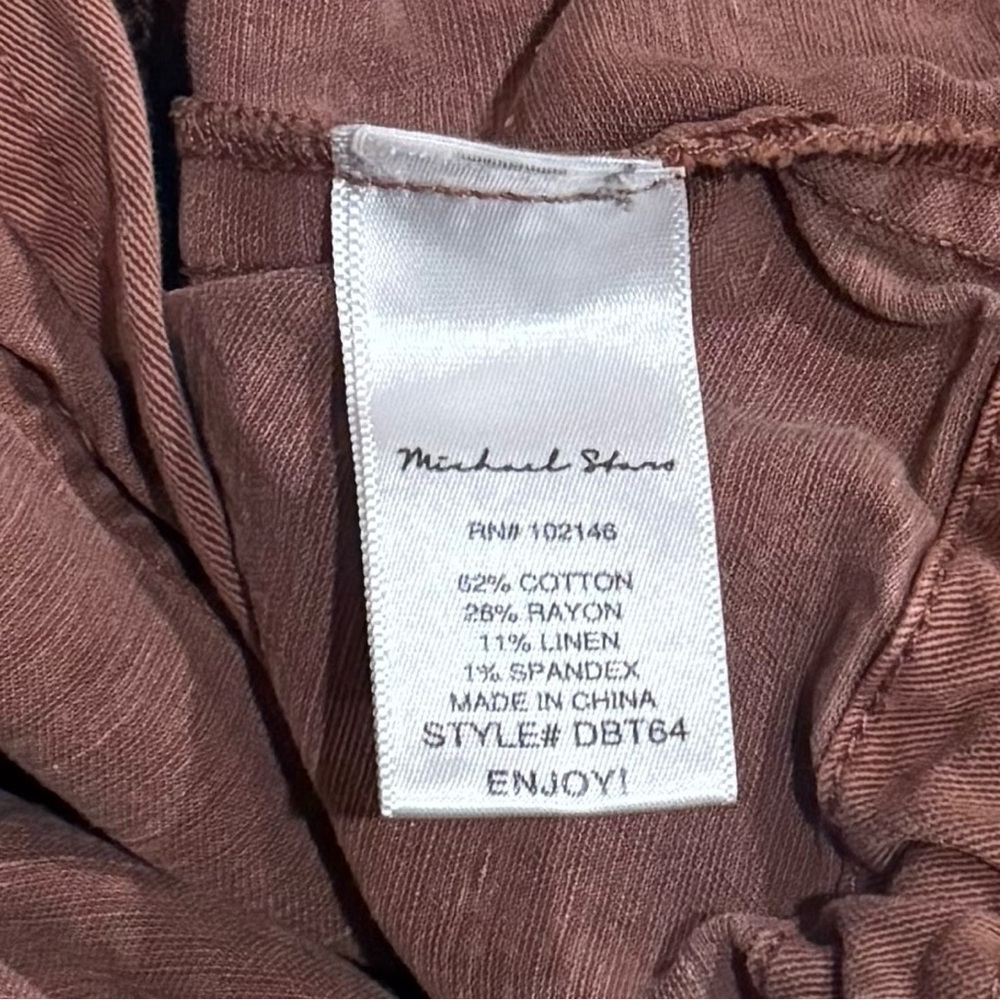 Michael Stars Ingrid Utility Jacket in Color Rust Women’s Size M - Picture 11 of 13